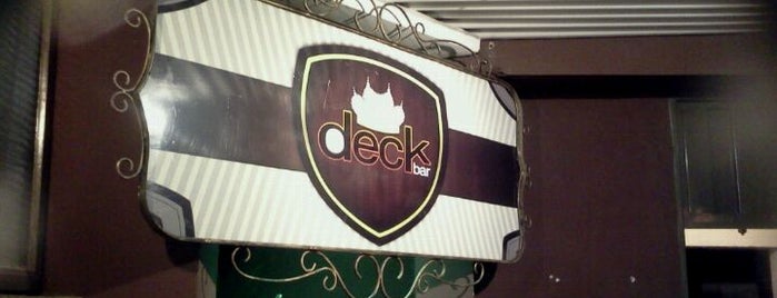 Deck Bar is one of Lieux sauvegardés par Diego.