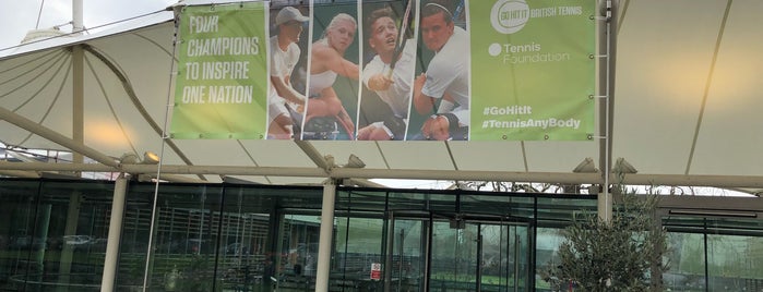 National Tennis Centre is one of Locais curtidos por Henry.