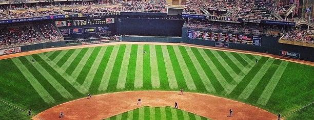 Target Field is one of Stadiums Left to Visit.
