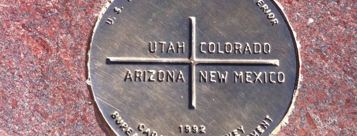 Four Corners Monument is one of Driving around 48 states in United States.