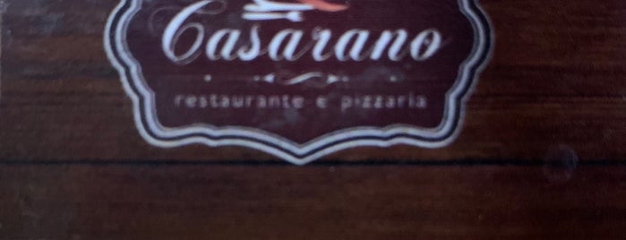 Casarano - Restaurante & Pizzaria is one of Lugares com comida! :3.