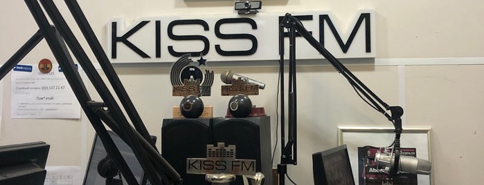 Kiss FM studio is one of like.