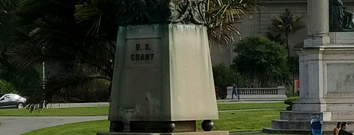 General Ulysses Simpson Grant (1822-1885) is one of Golden Gate Park.