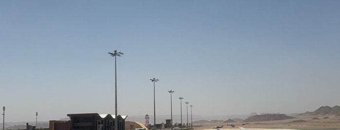Prince Abdulmajeed Bin Abdulaziz Airport (ULH) is one of Winter at Tantora Festival.