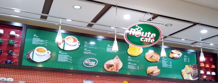 Route Café is one of Luis’s Liked Places.