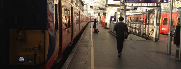 Bahnhof London Waterloo (WAT) is one of My London.