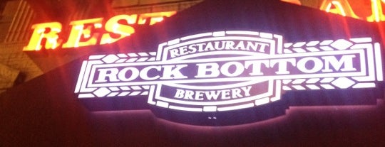 Rock Bottom Restaurant & Brewery is one of Breweries.