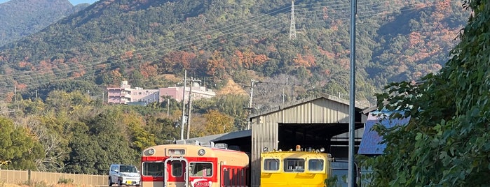 有田川町鉄道交流館 is one of 夜景・イルミネーション・公園・宿泊.