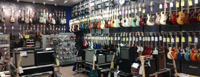 Guitar Center is one of Favorites.