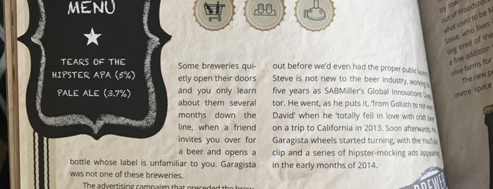 Garagista Brew Co. is one of Cape Town breweries and beer.