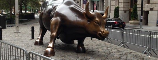 Charging Bull is one of Vacation 2011, USA.