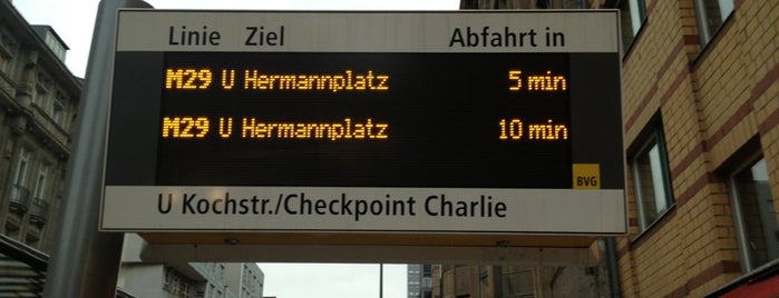 H U Kochstraße / Checkpoint Charlie is one of Accessibility Club Summit 2019.