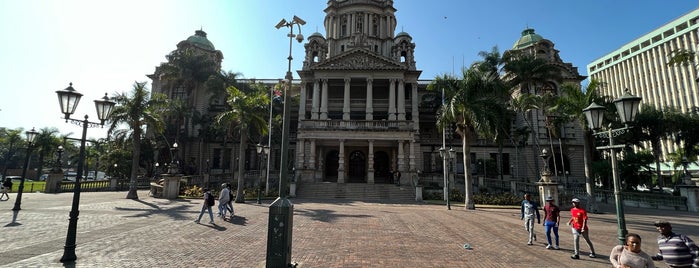 City hall is one of DURBAN.