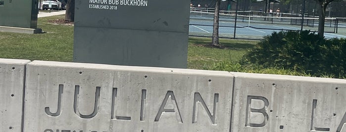 Julian B. Lane Riverfront Park is one of our spots in Tampa.