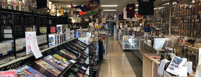 The Comics Club, Inc. is one of Comic shops visited.