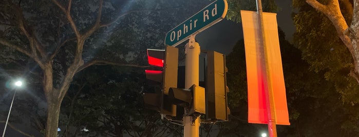 Ophir Road is one of p sg.