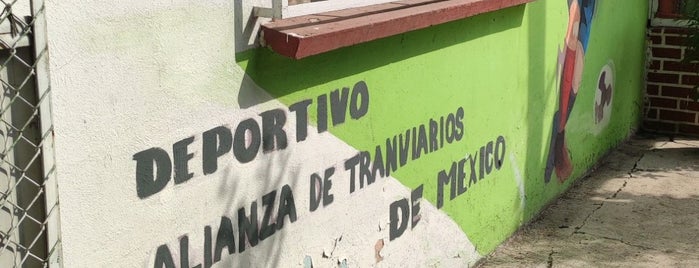 Deportivo de la Alianza de Tranviarios de México is one of ☭ ☫ ★ Canchas del País ☪ Ⓐ ✪.