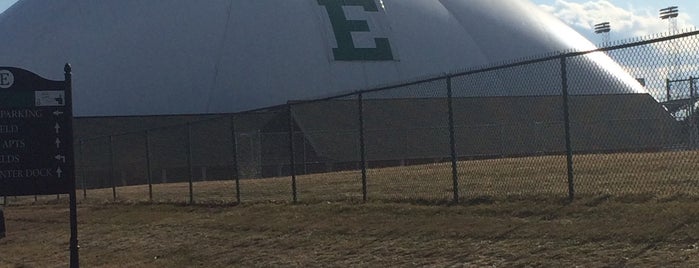 EMU Indoor Practice Facility is one of Soccer.