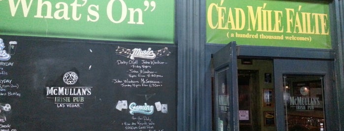 McMullan's Irish Pub is one of Vegas.