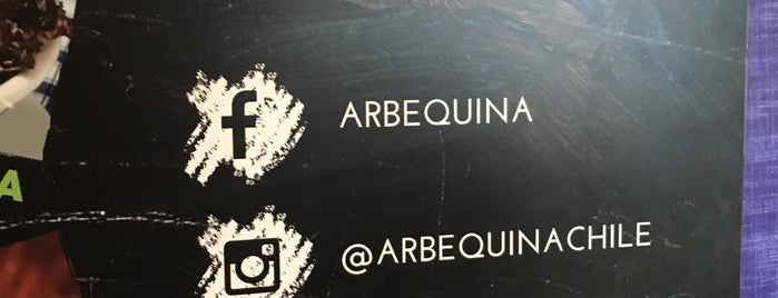 Arbequina is one of STGO/ sanguches.