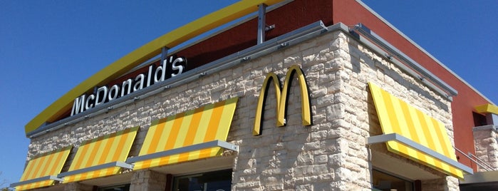 McDonald's is one of Lieux qui ont plu à John.