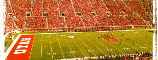 Rice-Eccles Stadium is one of Getting around the University of Utah.