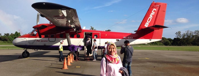 Tanjung Bara Airport is one of Indonesia Mabur.