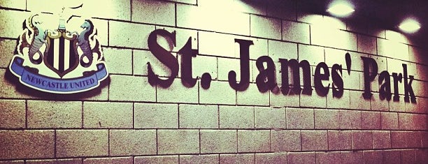 St James' Park is one of Fulham FC Badge....