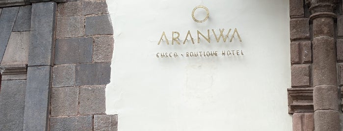 Aranwa Cusco Boutique Hotel is one of Lugares favoritos de Myles.
