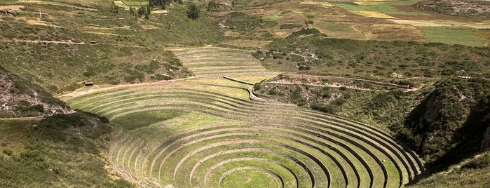 Conjunto Arqueológico de Moray is one of Cusco y Matchu Pitchu.