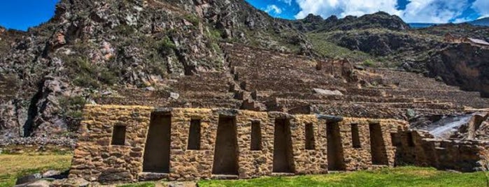 Sitio Arqueológico de Ollantaytambo is one of Cusco y Matchu Pitchu.