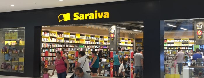 Saraiva Megastore is one of Livarias POA / Bookstores POA.