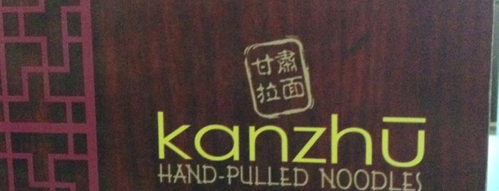 Kanzhū Hand-Pulled Noodles is one of Gespeicherte Orte von Vince.