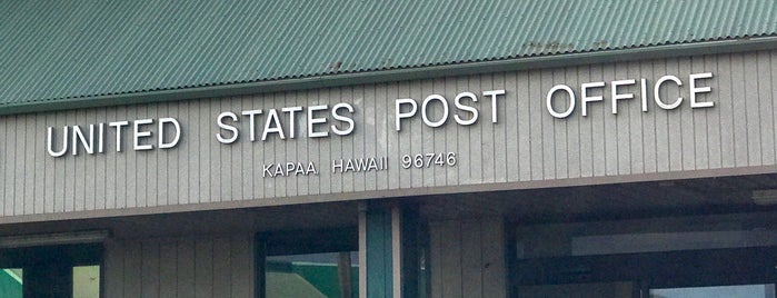 US Post Office is one of Places.