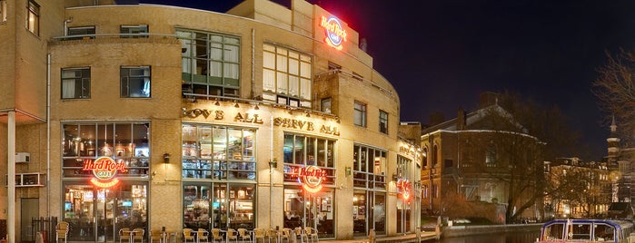 Hard Rock Cafe Amsterdam is one of Favori..