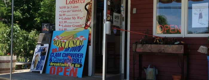 Box Lunch is one of Cape Cod Massachusetts.