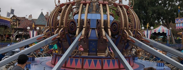 Dumbo the Flying Elephant is one of Disneyland Opening Day.