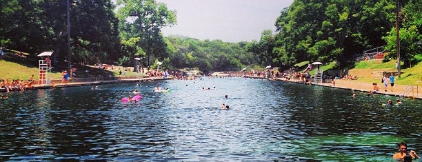 Barton Springs Pool is one of Austin.