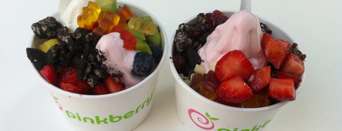 Pinkberry is one of I've been to ♪.