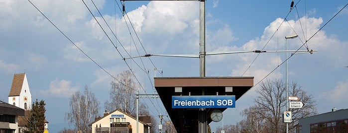 SOB Bahnhof Freienbach is one of ZVV S40: Rapperswil <=> Einsiedeln (SOB).