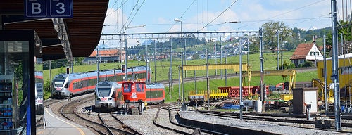 SOB Bahnhof Samstagern is one of ZVV S40: Rapperswil <=> Einsiedeln (SOB).