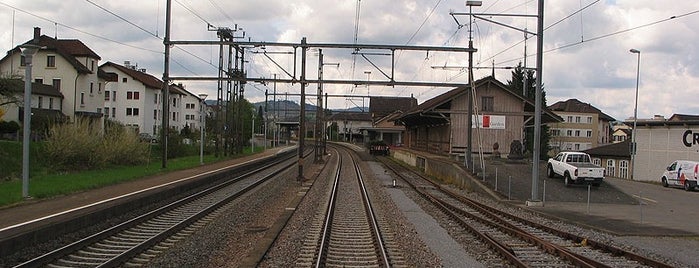 Bahnhof Sirnach is one of ZVV S35: Winterthur <=> Wil SG (Thurbo).