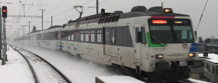 Bahnhof Schindellegi-Feusisberg is one of Schindellegi.