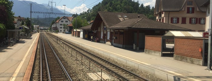 Bahnhof Domat/Ems (RhB) is one of Train Stations 2.