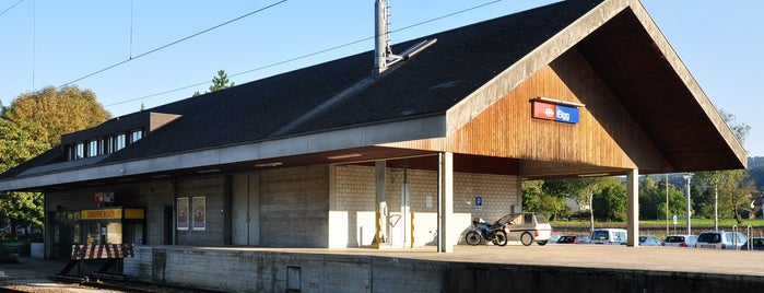 Bahnhof Elgg is one of ZVV S35: Winterthur <=> Wil SG (Thurbo).