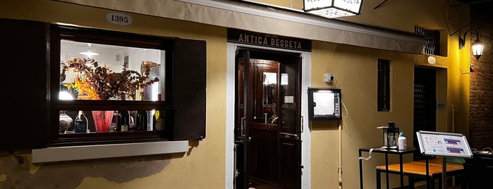 Antica Besseta is one of Venice 2020.