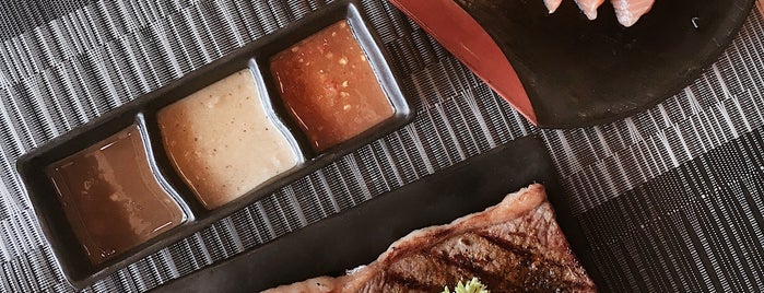 Kaijo Steaks & Ramen is one of สถานที่ที่ Gīn ถูกใจ.