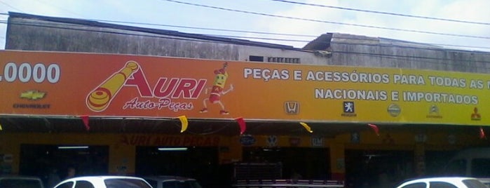 Auri Auto Peças is one of Tempat yang Disukai Laercio.