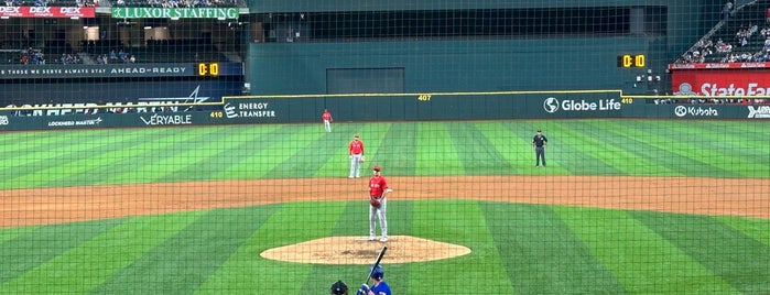 Globe Life Field is one of MLB Ballparks.