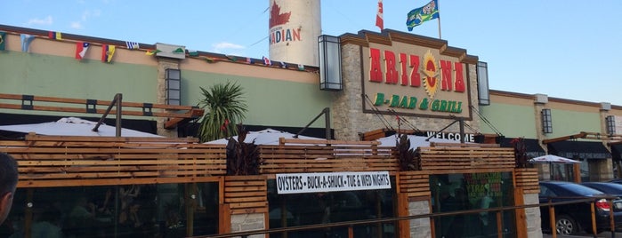 Arizona Grill Lounge is one of Locais salvos de Garth.